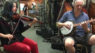 Micah Bonn and banjoist Mike Munford \