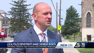 Greater Cincinnati, NKY police departments give updates on car break-ins