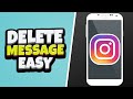 How To Delete Messages On Instagram DM 2021 (UPDATE)