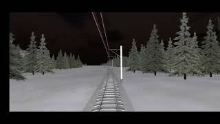 ratrani express train simulator train snow game 180 km. speed 🚅🚅 #gaming @vish167 #youtube #train