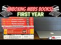 Unboxing First Year MBBS Books!