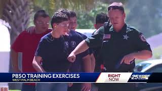 PBSO Training Exercises in West Palm Beach