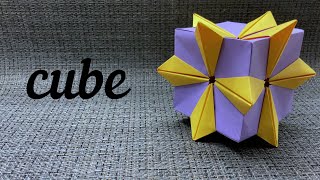 Origami Kusudama Cube