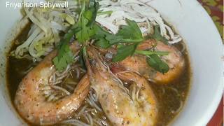 How to cook Laksa Sarawak ? 如何煮砂捞越叻沙 ？