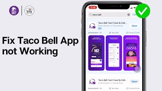 How to Fix Taco Bell App not Working EASY!!