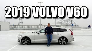 2019 Volvo V60 - Swedish smaller estate (ENG) - Test Drive and Review