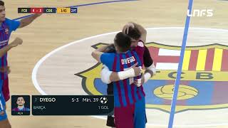 LNFS　Futsal　11節　各チーム　GOALS　ゴール集　スペインフットサル