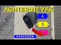 ACHTERUIT INPARKEREN IN EEN VAK!