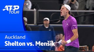 ATP Auckland: Ben Shelton (USA) vs. Jakub Menšík (CZE)