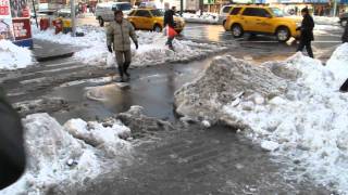 Lower East Side Slushy Puddle Jumping