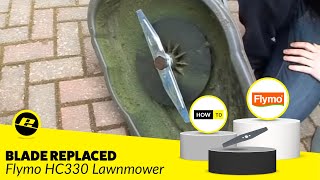 Flymo Hover Compact 330 Blade Replacement (HC330 Mower Blade Change)