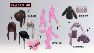 HURRY! BLACKPINK NEW HAIR, EMOTES, ITEMS 🤩🥰 + EVENT