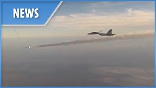 Russian Air Force show off in the midst of NATO war games