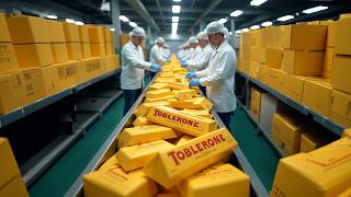 How is Toblerone Made | Inside The Factory