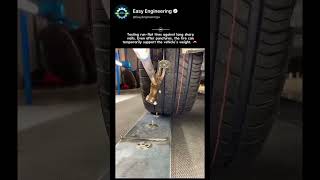 Run Flat Tire Test Against Massive Nails