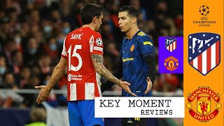 Manchester United vs atletico Madrid tactics, substitutions, formation and reviews
