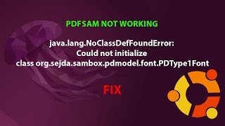 java.lang.NoClassDefFoundError: Could not initialize class org.sejda.sambox.pdmodel.font.PDType1Font