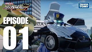 【JOBRAVER】Animation (Japanese Dub \u0026 English Sub) | Episode 01 Police Braver Nissan GT-R