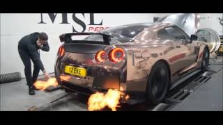 Nissan GT-R R35 | Armytrix Система выхлопа VALVETRONIC | обороты \u0026 ускорение звук!