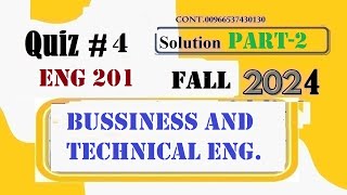 eng 201 quiz 4 solution fall 2024|eng201 quiz 4 solution fall 2024|eng 201 quiz 4|success insurance