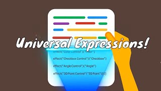 EXPRESSION UNIVERSALIZER for Adobe After Effects