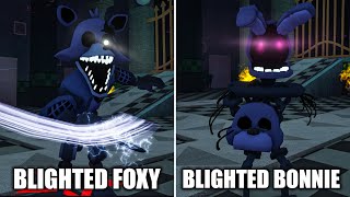 FNAF TD New Blighted FOXY Vs Blighted Endo BONNIE Comparison!