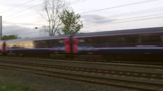 Golborne 9.5.2014 - WCRC 37706 \u0026 47580 - First Great Western stock move