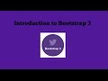 Bootstrap 3 - #1 Introduction to Bootstrap