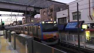 相鉄11000系11004編成快速横浜行　上星川駅