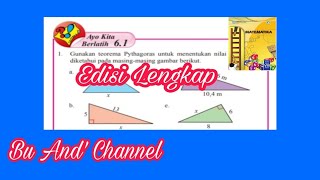Ayo Kita Berlatih 6 4 No 1 5 Matematika Kelas 8 Bab 6 Teorema