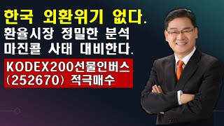 [대장주발굴의달인박병주](22.9.7) 한국 외환위기는 없다 ,환율시장   집중분석, 마진콜사태를 대비하라..KODEX200선물인버스  적극매수 전략