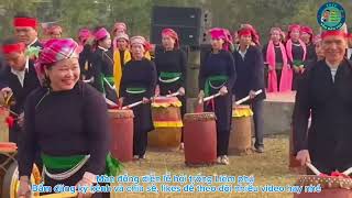 Màn đồng diễn trong lễ hội trống liêm phú #xuhuong #festival#dântộcvùngcao #amthuctaybac