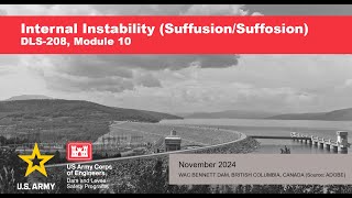 DLS 208 M10 Internal Instability Suffusion Suffosion Nov 2024