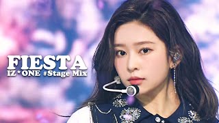 아이즈원(IZ*ONE, アイズワン) - FIESTA(피에스타) # 교차편집(Stage mix) KPOP 무대영상 [1440P]