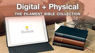 Filament Bible App REVIEW + DEMO (with Physical Bibles!)