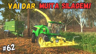 INICIAMOS A PRIMEIRA PRODUÇÃO DE SILAGEM DA FAZENDA - FARMING SIMULATOR 25 #62