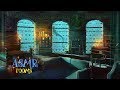 Harry Potter Inspired Asmr - 🐍 Slytherin Dormitory 🐍 - Calming Underwater Magic Cinemagraph