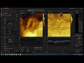 AFM (Nanosurf Drive) topography, phase imaging and indentation demonstration