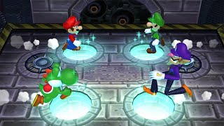 Mario Party 9 MiniGames - Yoshi Vs Mario Vs Luigi Vs Waluigi (Master Cpu)