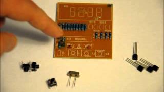 The Inexpensive 4-Digit Digital Clock DIY Electronics Kit