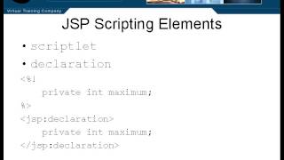Lesson3 JSP Elements | Java Servlet JSP Tutorial