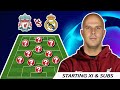 LIVERPOOL vs REAL MADRID 📍 Liverpool Starting XI, Subs & Injured Players ( Possible )