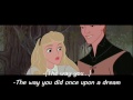 An unusual prince/Once upon a dream Sleeping Beauty Lyrics