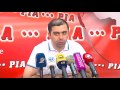 „თავისუფალი საქართველოს“ თავმჯდომარის კახა კუკავას ბრიფინგი