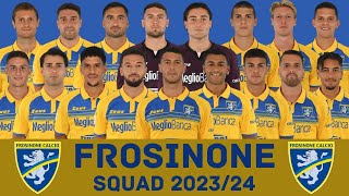 FROSINONE CALCIO Squad Season 2023/24 | Frosinone Calcio | FootWorld