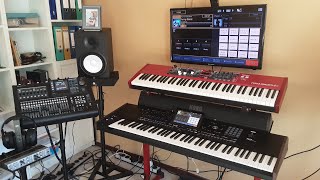 Pa5X - 76 0212 Sofia (keyboards cover: original song by Alvaro Soler)