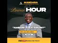 SDA CHURCH MANDARA || POWER HOUR ||PASTOR C. MAKIWA || AMBORI ANI KWAURI ||12 OCTOBER 2024 || 8:00AM