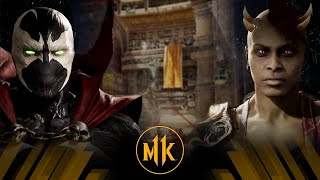 Spawn vs Shiva Mortal Kombat 11