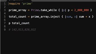 Prime number counting algorithm in ruby