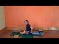 supta baddha konasana